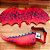 Cauda Dinossauro Vermelha Estampada com detalhes - Fantasia Infantil - Imagem 5
