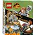 LEGO Jurassic World Owen X Delacourt - Livro Brinquedo Catapulta - Imagem 1