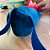 Cauda Dinossauro Azul Estampada Detalhe Vermelho - Fantasia Infantil - Imagem 3