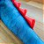 Cauda Dinossauro Azul Estampada Detalhe Vermelho - Fantasia Infantil - Imagem 4