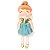 Boneca de Pano com Caixa Angela Fada Lulu - Brinquedo Educativo Metoo - Imagem 1