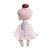 Boneca de Pano Angela Lai Ballet Rosa 33 cm - Brinquedo Educativo Metoo - Imagem 3