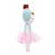 Boneca de Pano Angela Lai Ballet Verde 33 cm - Brinquedo Educativo Metoo - Imagem 4