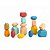 Empilhando Pedras de Madeira - Brinquedo Educativo Tooky Toy - Imagem 1