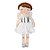 Boneca de Pano Angela Angel Bella 33cm - Brinquedo Educativo Metoo - Imagem 1