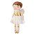 Boneca de Pano Angela Angel Fanny 33cm - Brinquedo Educativo Metoo - Imagem 2