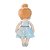 Boneca de Pano Angela Princesa Cisney 33cm - Brinquedo Educativo Metoo - Imagem 3