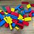 Blocos para Montar Multiblocks 50 peças - Brinquedo Educativo Xalingo - Imagem 5