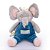 Elefante Coleção Safari - Pelúcia Antialérgica Zip - Imagem 1