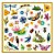 160 Adesivos Infantis Djeco - Jardim - Imagem 2
