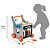 Super Carrinho de Ferramentas Magnético Bricokids - Brinquedo Educativo Madeira - Imagem 4