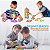 Bloco de Montar Magnetico 120 peças - Brinquedo Educativo Brastoy - Imagem 4