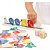 Aprendendo as Formas, Tamanhos e Cores com Pássaros - Brinquedo Educativo Madeira - Imagem 2
