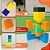 MagForma Cubos 44 peças - Brinquedo Educativo - Imagem 3