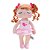 Boneca de Pano Angela Candy Color 33cm - Brinquedo Educativo Metoo - Imagem 1