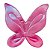Asa Fada Borboleta Rosê - Fantasia Infantil - Imagem 1