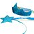Kit Coroa e Varinha Super Azul - Fantasia Infantil - Imagem 1