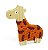 Alinhavo Girafa Filó - Brinquedo Educativo de Madeira - Imagem 3