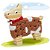 Alinhavo Cachorro Juca - Brinquedo Educativo de Madeira - Imagem 1