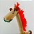 Brinquedo de madeira articulado - Girafa Wandinha - Imagem 2
