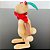 Brinquedo de madeira articulado - Coelha Alice - Imagem 8