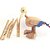 Brinquedo de madeira articulado - Pato Quac - Imagem 2