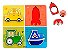 Quebra-cabeça Infantil de Encaixe - Transportes, cores e formas - Imagem 1