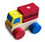 Brinquedo de Madeira - Mini Caminhão de Carga Júnior - Imagem 1