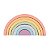 Arco-íris de Madeira Candy - Inspirado Pedagogia Waldorf - Imagem 1