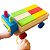 Brinquedo de Madeira - Caminhão com 12 Retângulos e 2 Pinos - Imagem 1