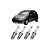 Jogo Velas Ignição Ngk Citroen C3 Peugeot 206 207 Fiat Uno Palio BKR6EZ - Imagem 1