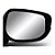 Lente Espelho Do Retrovisor Lado Direito Honda New Fit - 2189m - Imagem 1