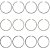 Jogo Anéis De Pistão 4 Cilindros 81x1,5x1,5x3mm Goetze - Imagem 1