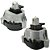 Par Coxim Superior Dianteiro Do Motor BMW 520i 530i 2015/2020 - Imagem 2