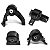 Kit Coxim Motor E Cambio Mitsubishi Asx Lancer Outlander 2.0 16V - MN184056 / MN184356 / MN101386 / MN101387 - Imagem 1