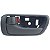 Maçaneta Puxador Interno Dianteira Esquerda Toyota Camry 02/06 - 69206AA021B2 - Imagem 1