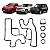 Kit Juntas Trocador Calor Toro Renegade Compass 2.0 16v Di. - Imagem 1