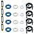 Kit Reparo Bico Injetor Audi Vw Passat Jetta 2.0 TSFI Tiguan Golf - Motor THP - Imagem 3