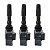 Kit 3 Bobina Ignição Vw Gol Voyage Fox Up Virtus Nivus T-Cross - 04E905110Q (Com Detalhes) - Imagem 1
