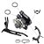 BOMBA DE ÁGUA COM TUBOS REFRIGERAÇÃO VOLKSWAGEN JETTA PASSAT TIGUAN FUSCA AUDI A3 Q3 TT - Imagem 2