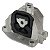 Coxim Do Motor Lado Direito (Sem Suporte) VW Gol Voyage Saveiro Polo Fox Spacefox 5U0199167B - Imagem 2