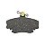 Jogo Pastilhas De Freio Do Eixo Dianteiro Renault Clio/Megane/Logan/Symbol/Sandero - Imagem 2