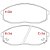 PASTILHA DE FREIO KIA BESTA 2004 - Imagem 3