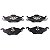 Pastilhas De Freio Dianteira Chevrolet Astra 1.7 / 1.8 / 2.0 - Imagem 2