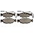 Pastilhas De Freio Dianteira Peugeot 106 306 / Citroen Xsara - Imagem 2
