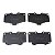 Pastilhas De Freio Dianteira Toyota 4 Runner / Hilux 4x4 - Imagem 2