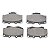 Pastilhas De Freio Dianteira Toyota 4 Runner / Hilux 4x4 - Imagem 3