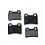 Pastilhas De Freio Traseira Ford / Kia Motors / Volkswagen - Imagem 1