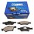 Pastilhas De Freio Dianteiro Honda Fit 1.4 1.5 Cobreq N-1344 - Imagem 1