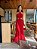 Vestido Voal Vermelho - Imagem 1